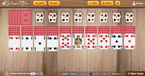 spider solitaire 2 suits 247